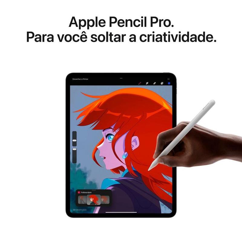 iPad本体 ipad pro m4 13inch 256G Apple pencil pro Apple apresenta o novo iPad Pro com chip M4 e o Apple Pencil Pro